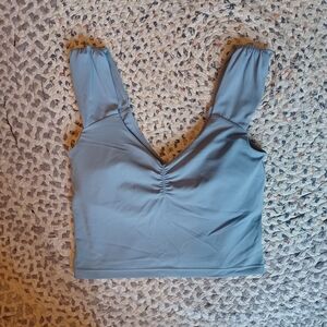 Aerie OFFLINE by Aerie Real Me Longline Crop Top